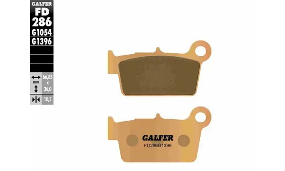 Pastillas Freno Galfer FD286-G1396 790SI