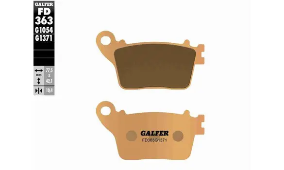 Pastillas Freno Galfer FD363-G1371