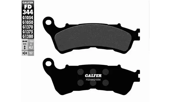 Pastillas Freno Galfer FD344-G1054 -P192