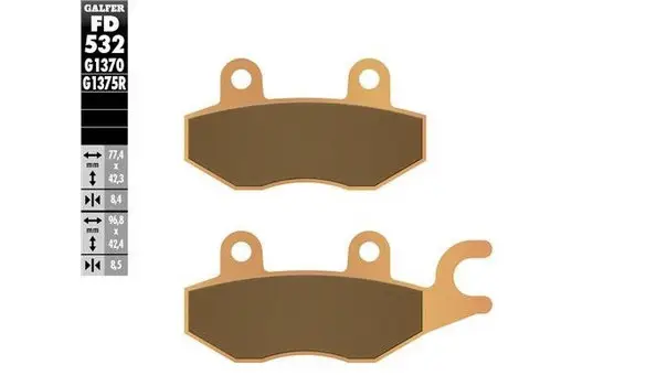 Pastillas Freno Galfer FD522-G1370 -P638