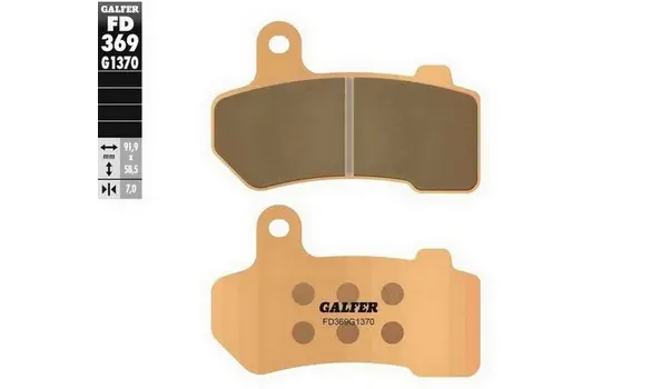 Pastillas Freno Galfer FD369-G1370