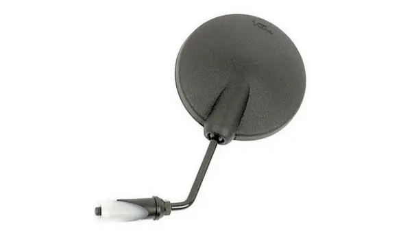 Espejo Puño Redondo Ø108 Negro