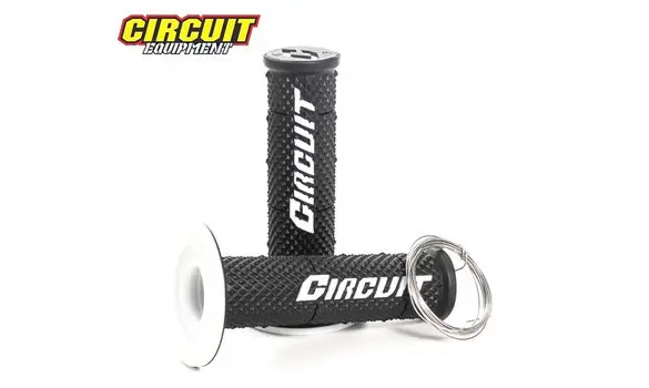 Puños Circuit V Negro Blanco