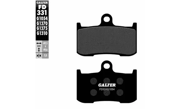 Pastillas Freno Galfer FD331-1054