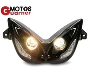 Careta Faro Yamaha Aerox Angel Eyes Negr