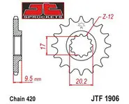 Piño KTM SX 65 12-ZF-JTF1906-