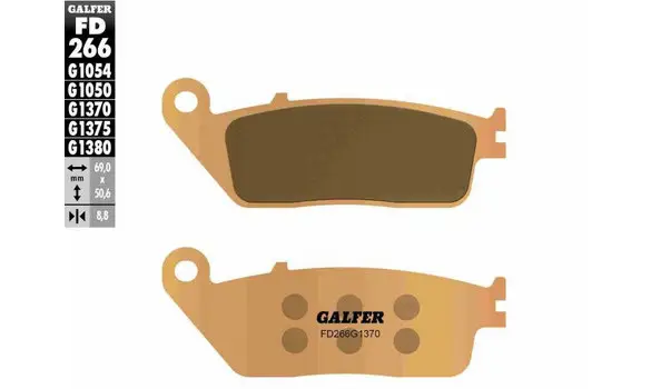 Pastillas Freno Galfer FD266-G1380 -P183