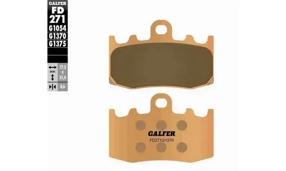 Pastillas Freno Galfer FD271-G1370