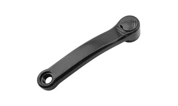 Biela Izquierda Bici Acero Plastic Negra